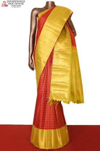 Designer Bridal Kanjeevaram Silk Saree